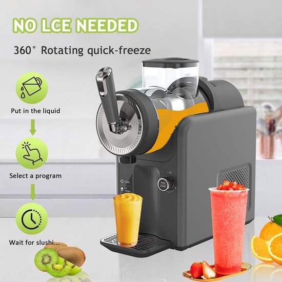 RFWR® Professionele Slush Machine voor Thuis - Snel en Gemakkelijk Cocktails, Smoothies en Milkshakes Maken van RFWR — afbeelding 2