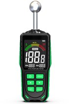 Membeli Contactloze Vochtmeter incl. LED Zaklamp – Digitale Vochtigheidsmeter Voor Hout / Muren / Bouwmaterialen – Naaldloze Vochtmeter