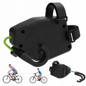 Bedee Fietsriem - 2.5m 200kg Draagkracht (Elastisch) - Dubbele Haak + Schokabsorberend