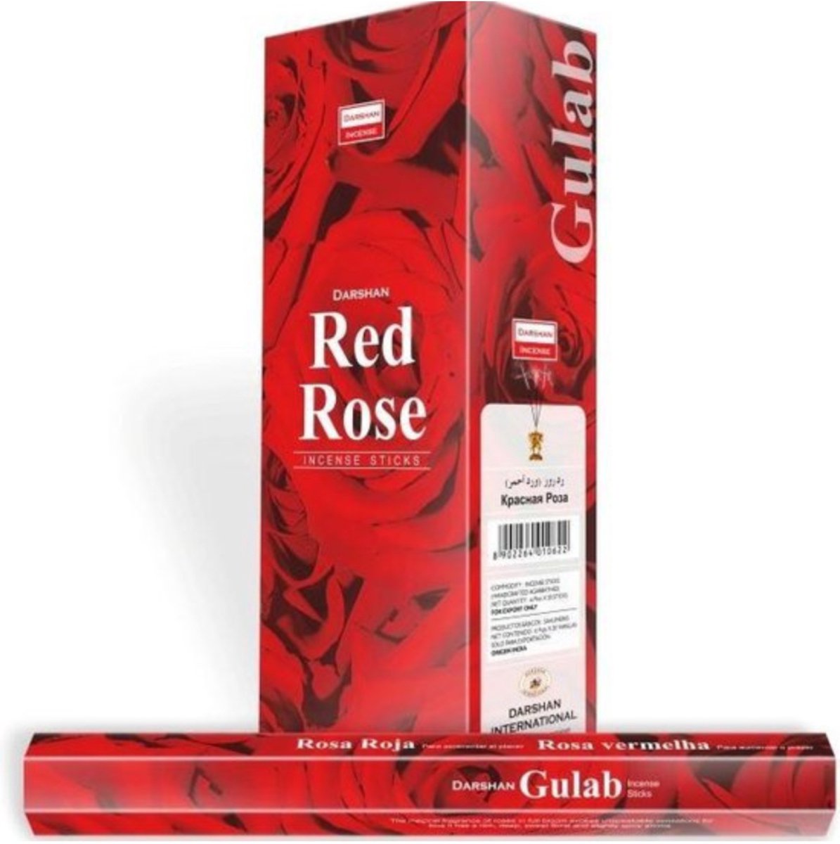 DARSHAN WIEROOK KEGELTJES RED ROSE