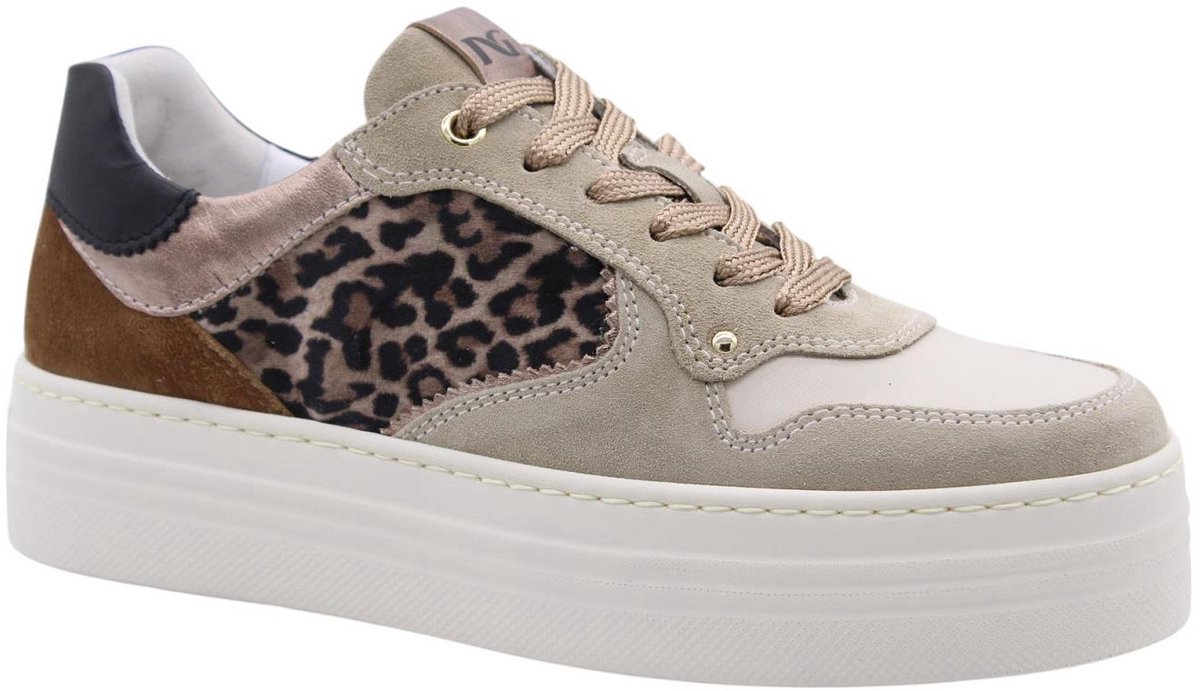 Nerogiardini Velour Velvet Milk 1039 T.Pluvia Dis.1348 Be Lunar Sneaker - Fashion Wear - Vrouwen