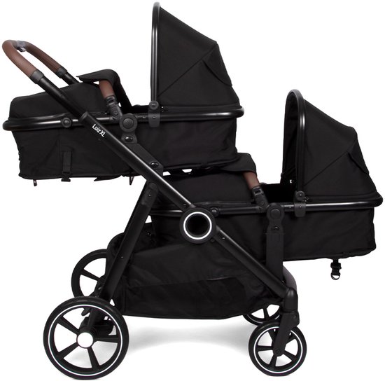 Baninni Voetenzak voor Duo Kinderwagen Luiz XL Zwart van Baninni — afbeelding 5