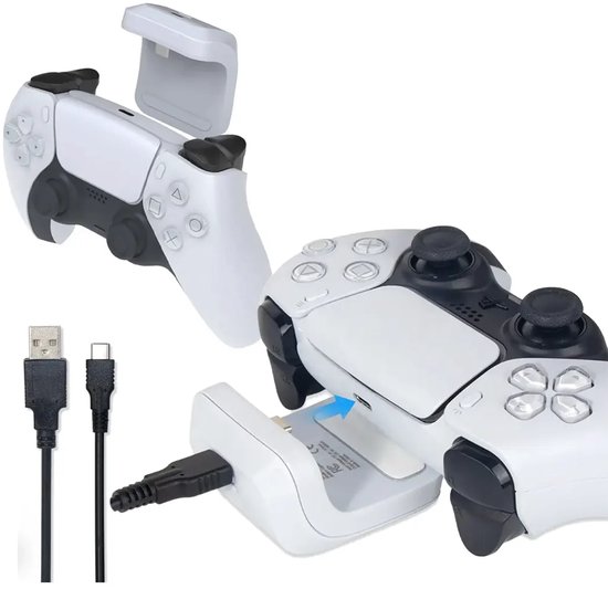 Oplader voor Wii U GamePad Controller - 5V - 1A - 5W - 1 meter - Zwart Oplader voor Wii U GamePad Controller - 5V - 1A - 5W - 1 meter - Zwart