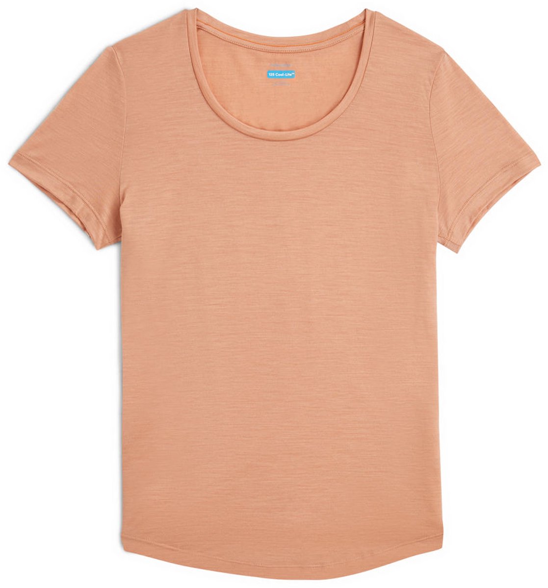 Icebreaker W Mer 125 Cool-Lite Sphere III SS Scoop – Outdoor Kleding Fleeces en Truien T-Shirt Desert Sand