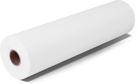 Permanente plotterfolie vinyl - Mat wit - 30,5 cm x 1677,5 cm | bol