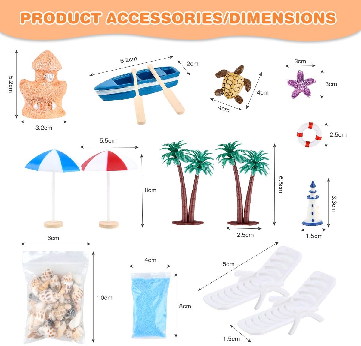 Strand Micro-landschap Mini Ligstoel Strandstoel Parasol Kleine Palmboom Decoratie Accessoires, 16 Stuks Miniatuur Ornament Set Voor Diy Fairy, Gard | NL Strand Micro-landschap Mini Ligstoel Strandstoel Parasol Kleine Palmboom Decoratie Accessoires, 16 Stuks Miniatuur Ornament Set Voor Diy Fairy, Gard | NL