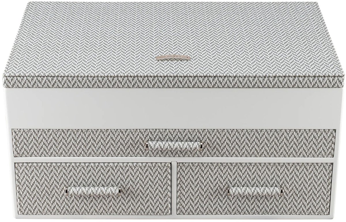 WINDROSE Sieradendoos Calma Jewelry Box White Wit