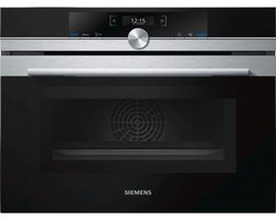 Siemens iQ700 CM633GBS1 - Inbouw oven met magnetron