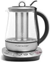 riviera&bar Theezetapparaat met instelbare temperatuur JAÏPUR ZEN - 1300W - 1,2L - Gesatineerd rvs
