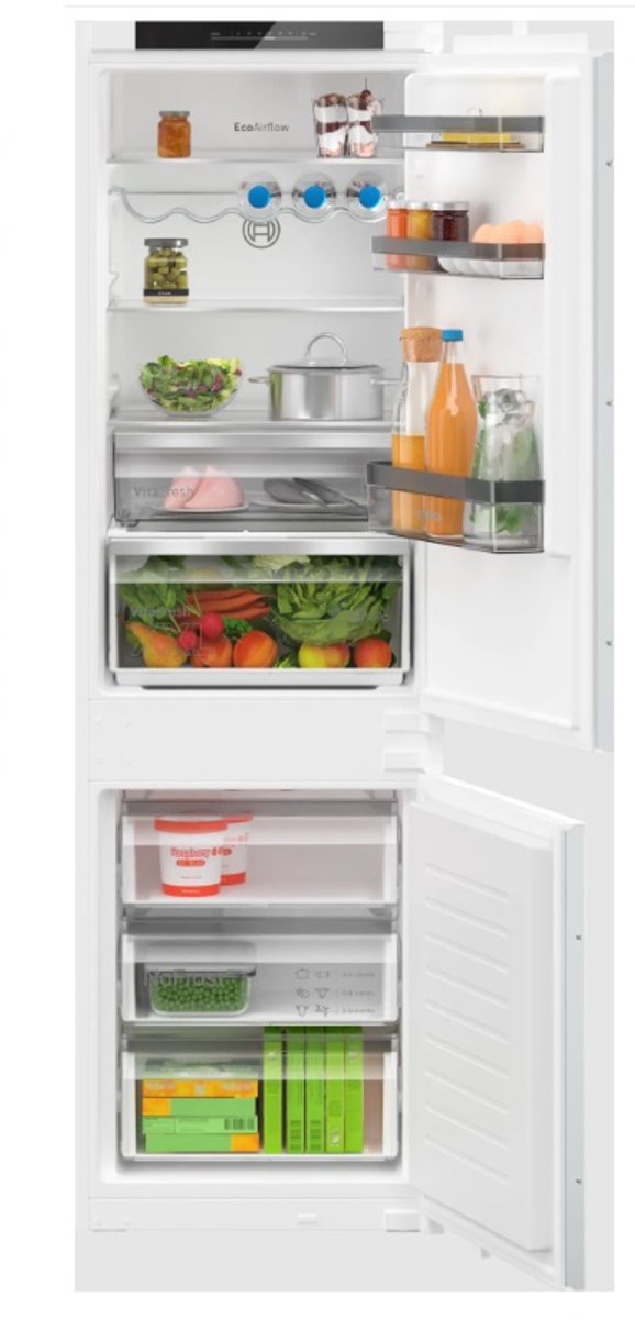 Bosch KIN86VSE0 koel-vriescombinatie Ingebouwd 260 l E Wit