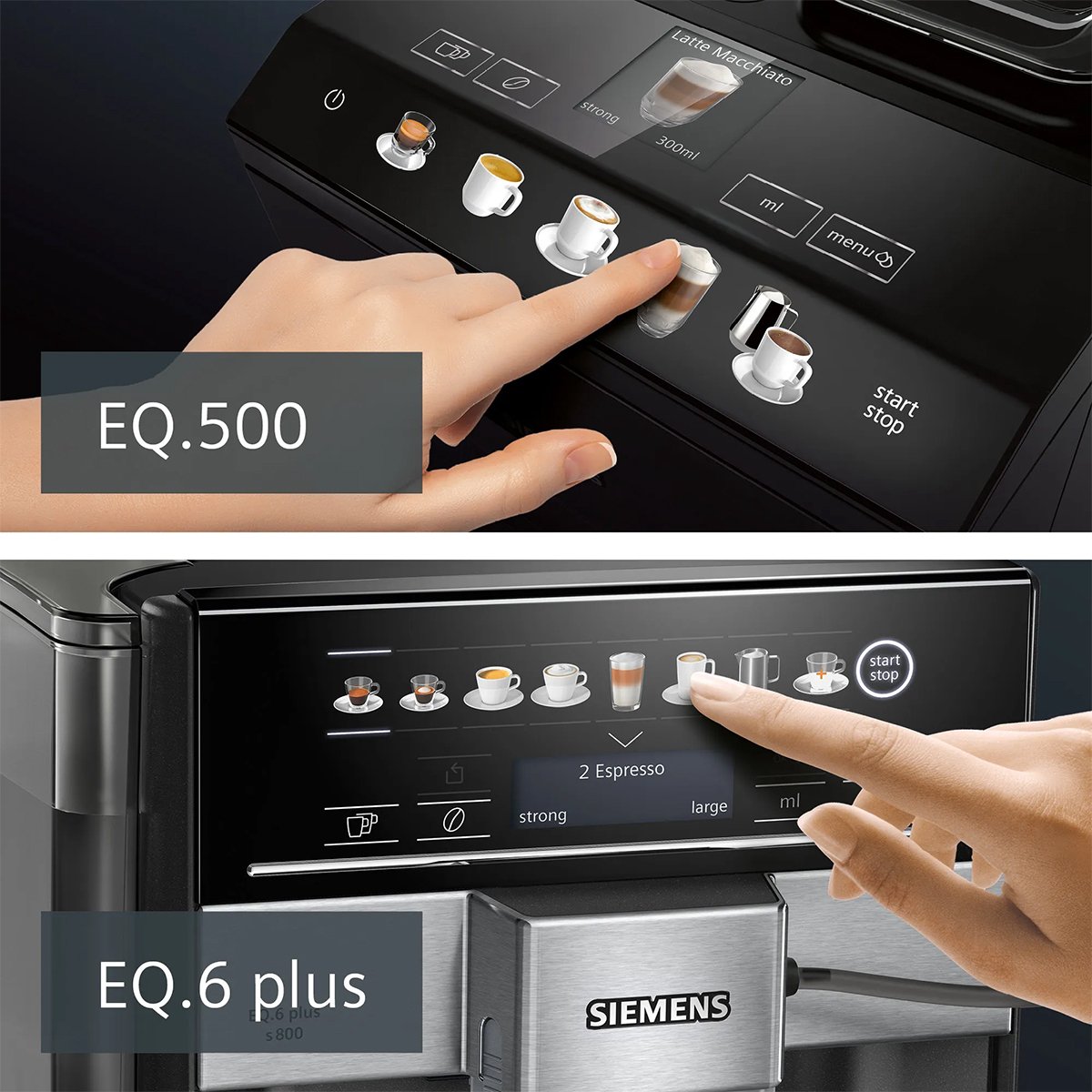 Siemens EQ6 Plus s700 TE657319RW - Volautomatische espressomachine - Zwart — afbeelding 5
