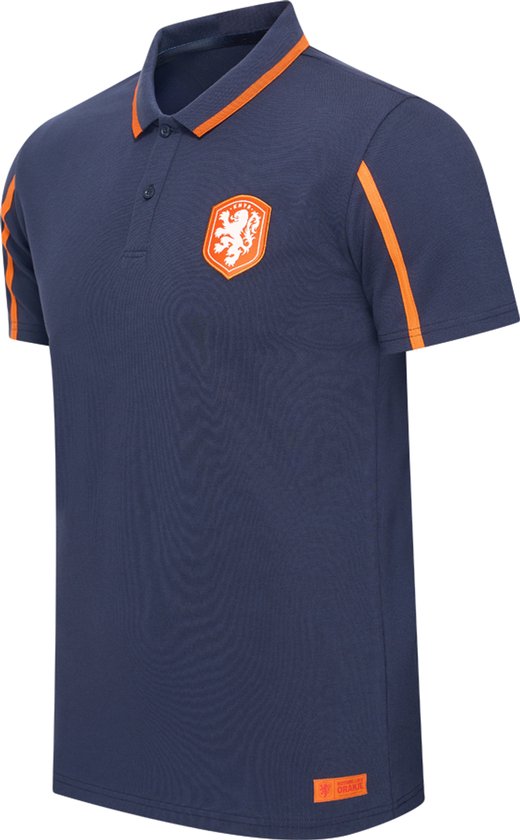 Polo homme Nederlands Elftal - Taille XXL - Blauw marine - KNVB - Voetbal - Fanwear - Merchandise officiels