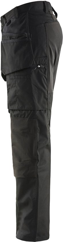 Blåkläder 1469-1845 Pantalon de travail de service Stretch Zwart taille 56
