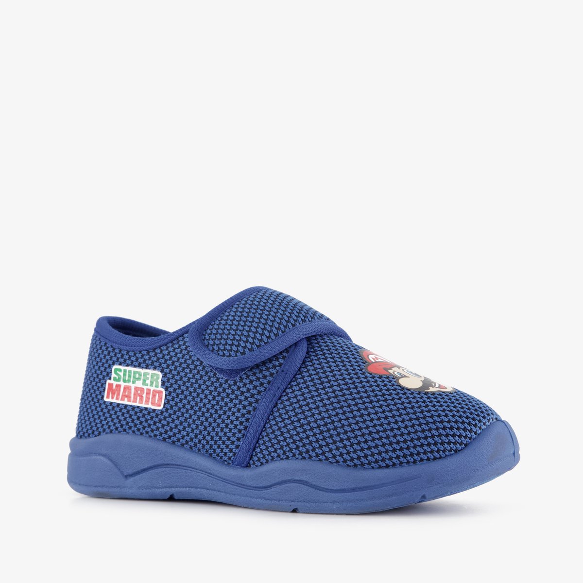 Super Mario kinder pantoffels blauw - Maat 26 - Sloffen