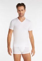 Ten Cate Basics Modal Heren V-hals Shirt Wit