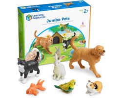 Learning Resources Jumbo Huisdieren - Speelfiguren - 2+