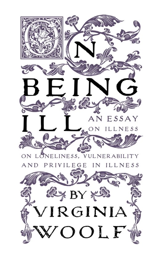 On Being Ill - cover