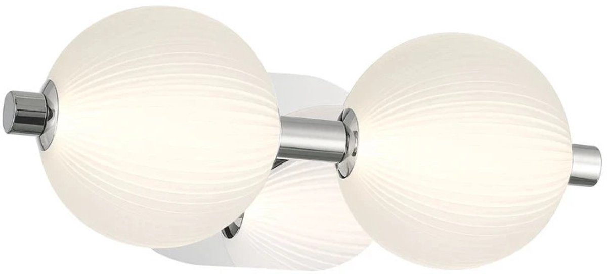 Eurofase LED Wandlamp Palmas | 18W 3000K 930 | Polished Nickel