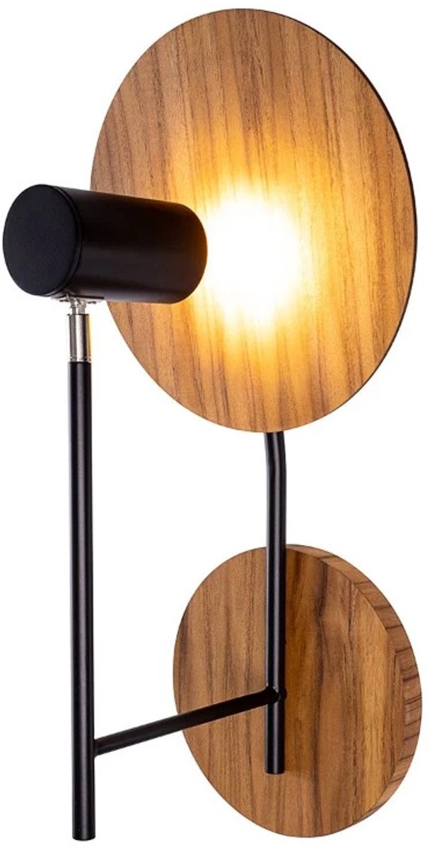Accord Houten LED Wandlamp Dot | 8W | Teak