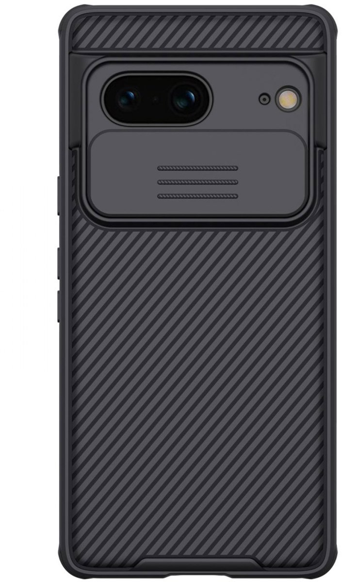Nillkin CamShield Hoesje voor de Google Pixel 7 - Back Cover met Camera Slider Zwart