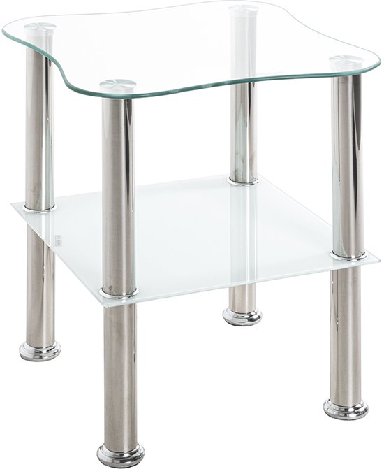 Stella Trading Salontafel rond, zwart, moderne woonkamertafel met keramische plaat en metalen frame, 90 x 45 x 90 cm (b x h x d