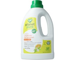Planet Pure Wasmiddel vloeibaar gekleurde was orange 1480 Milliliter