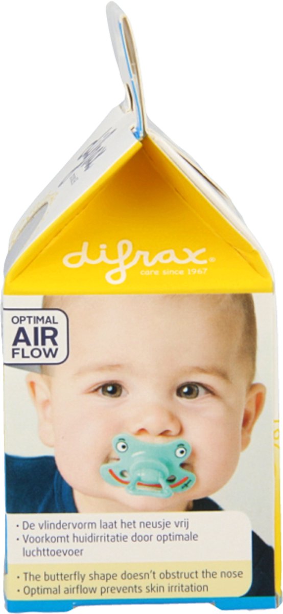 Difrax Fopspeen Combi - 6+ Maanden - Ring van Difrax — afbeelding 3