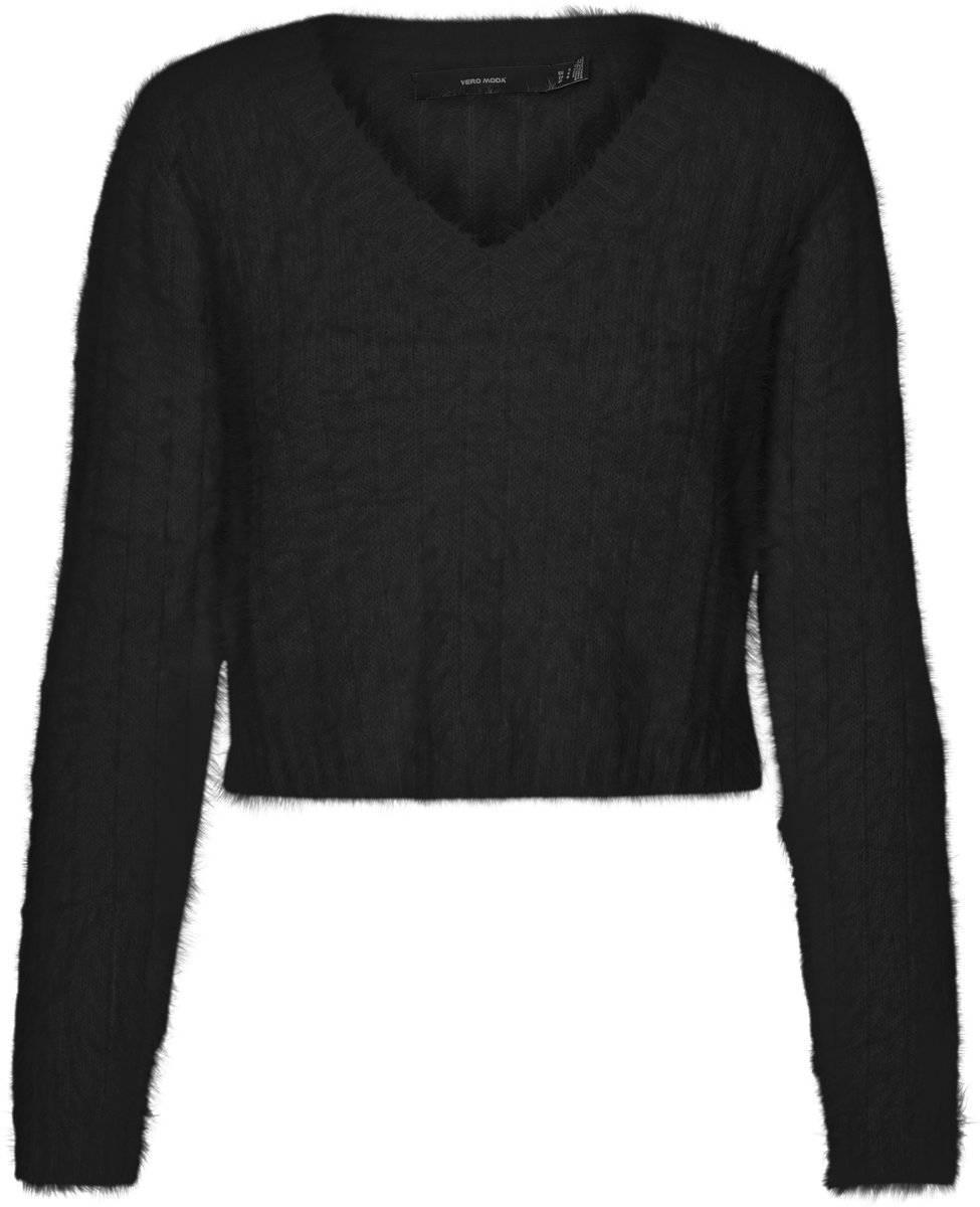 VERO MODA - VMLAPOILU LS V-NECK BLOUSE BOO - Dames - Gebreide truien