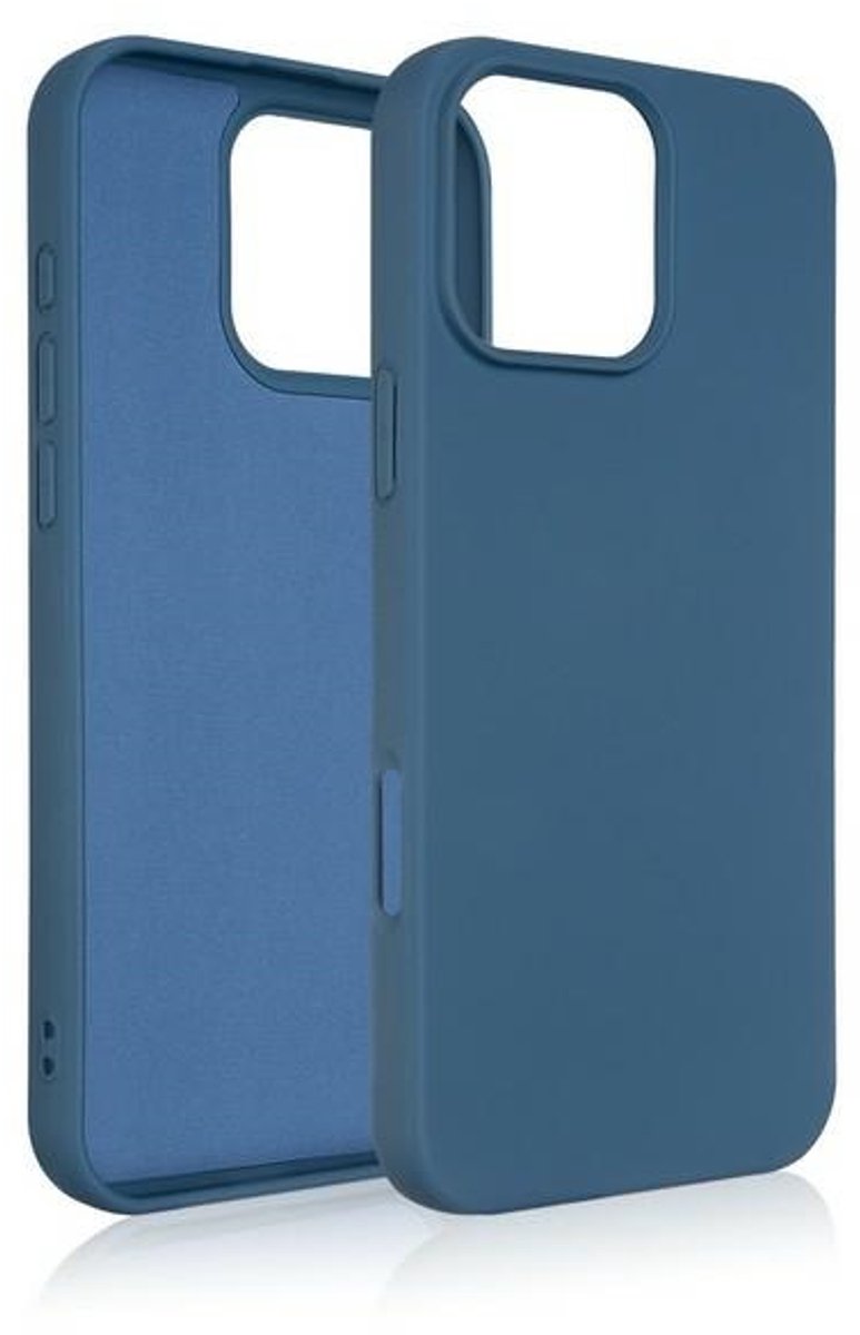 Beline Siliconen Hoesje Iphone 16 Pro Max6.9 Blauw/Blauw
