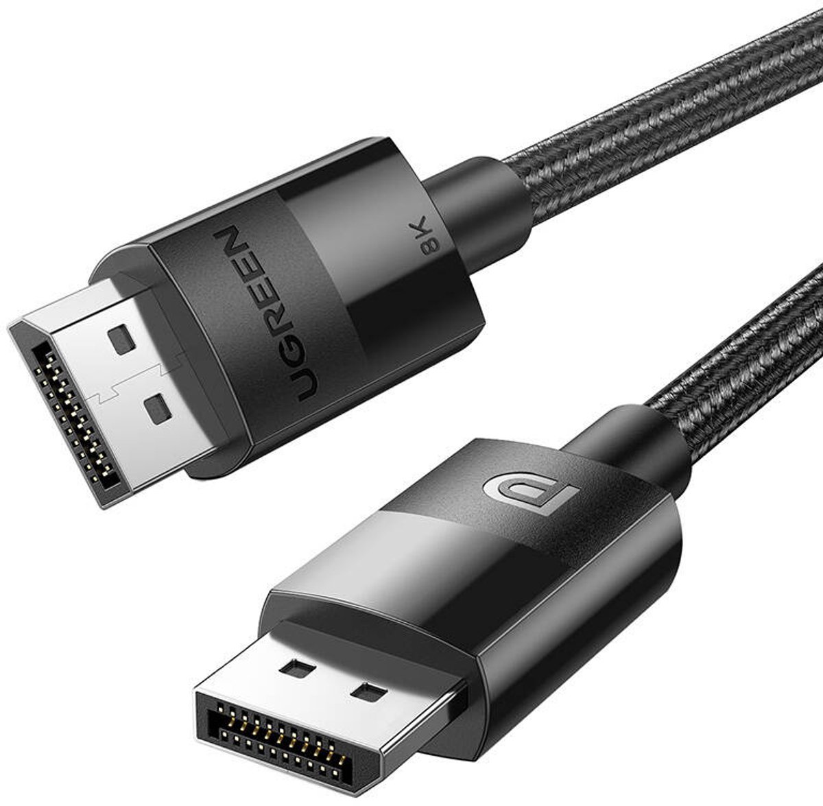 Ugreen Displayport 1.4 Videokabel Voor Monitors 2X Mannelijk 1M Opolocie