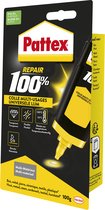 Pattex Alleslijm 100% | Universeel 100 gram lijm | Alle toepassingen & Materialen | Rolbare Multi lijm | Extreem sterk.