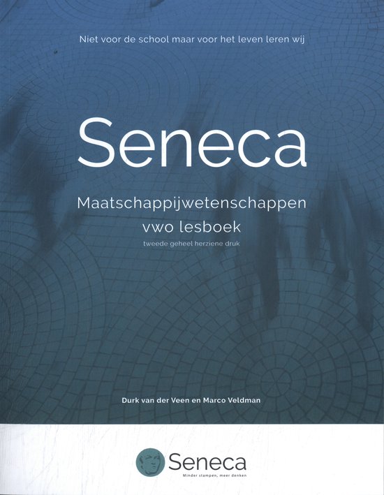 Seneca vwo maatschappijwetenschappen lesboek - cover