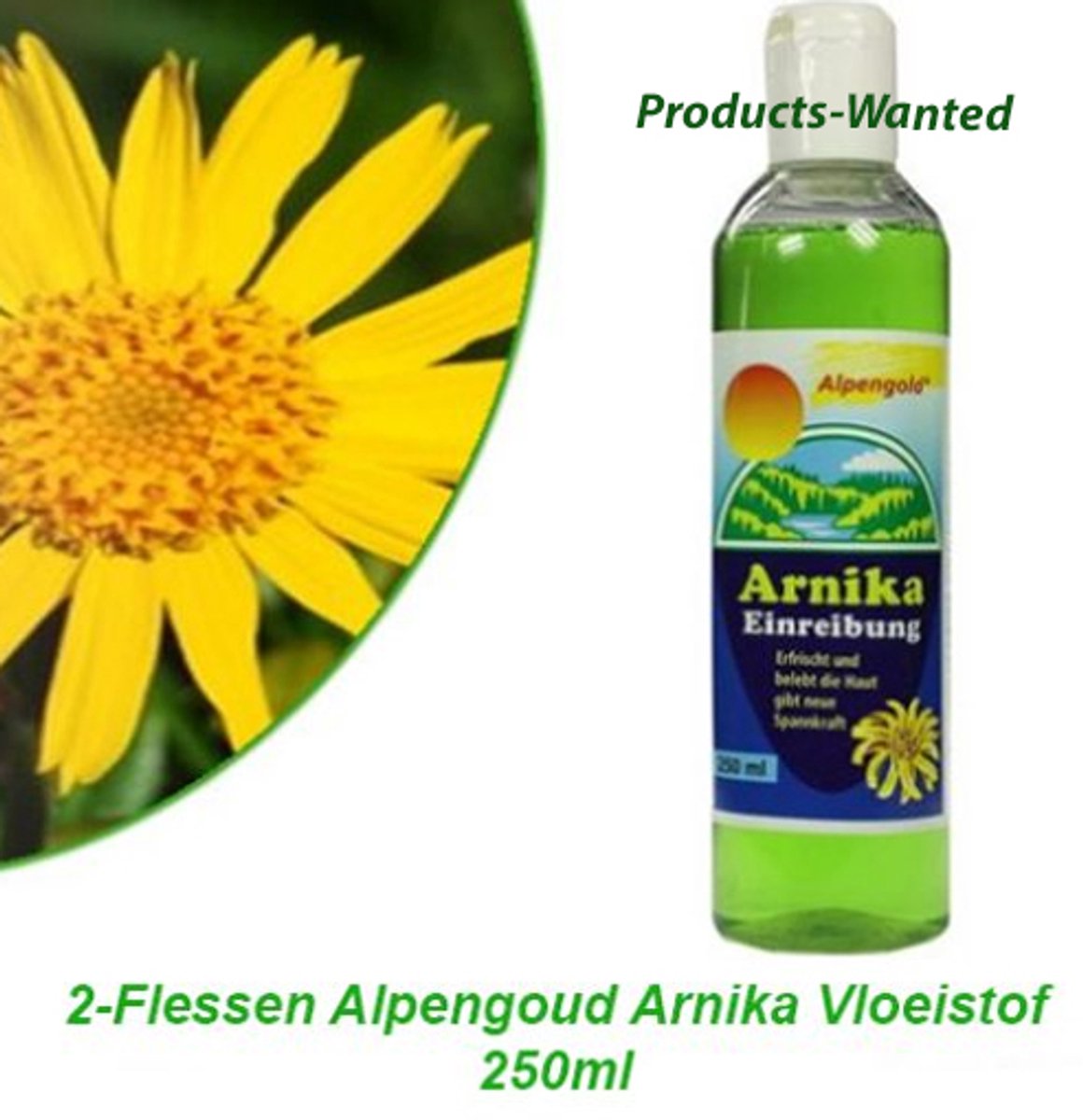 Alpengoud Arnika Vloeistof 250ml