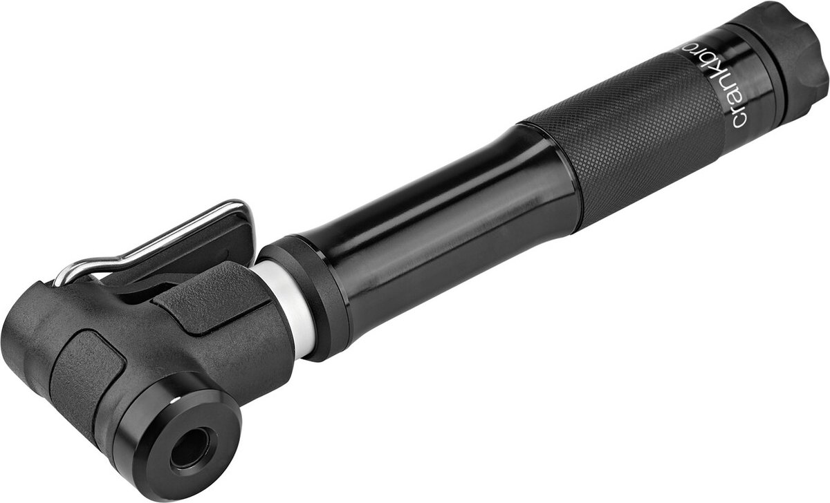 Crankbrothers Sterling S Handpomp incl. framehouder, zwart