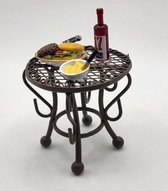 Reutter 2/small metal table bbq