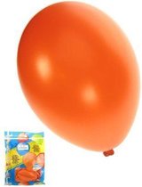 Kwaliteitsballon - 50 st - Metallic Oranje