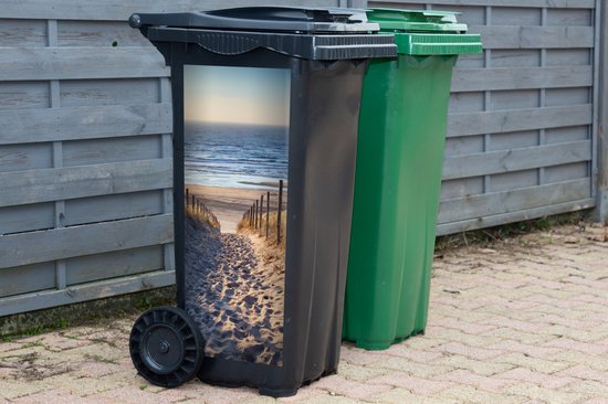 Container sticker Strand - Zee - Nederland - Duinen - Zon - 44x98 cm - Kliko sticker