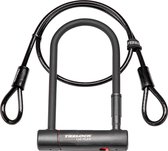 Antivol à manille Trelock U4Flex U4 Flex, avec cylindre à disque, largeur : 102 mm, hauteur : 230 mm, incl. Boucle