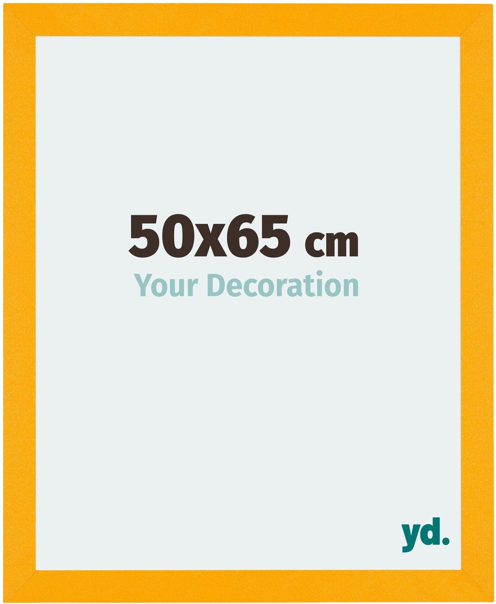 Your Decoration - Fotolijst 50x65 cm - MDF - Geel - Mura