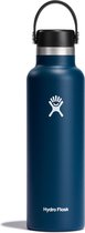 Hydro Flask Standard Mouth Flex Cap Drinkfles (621 ml) - Indigo