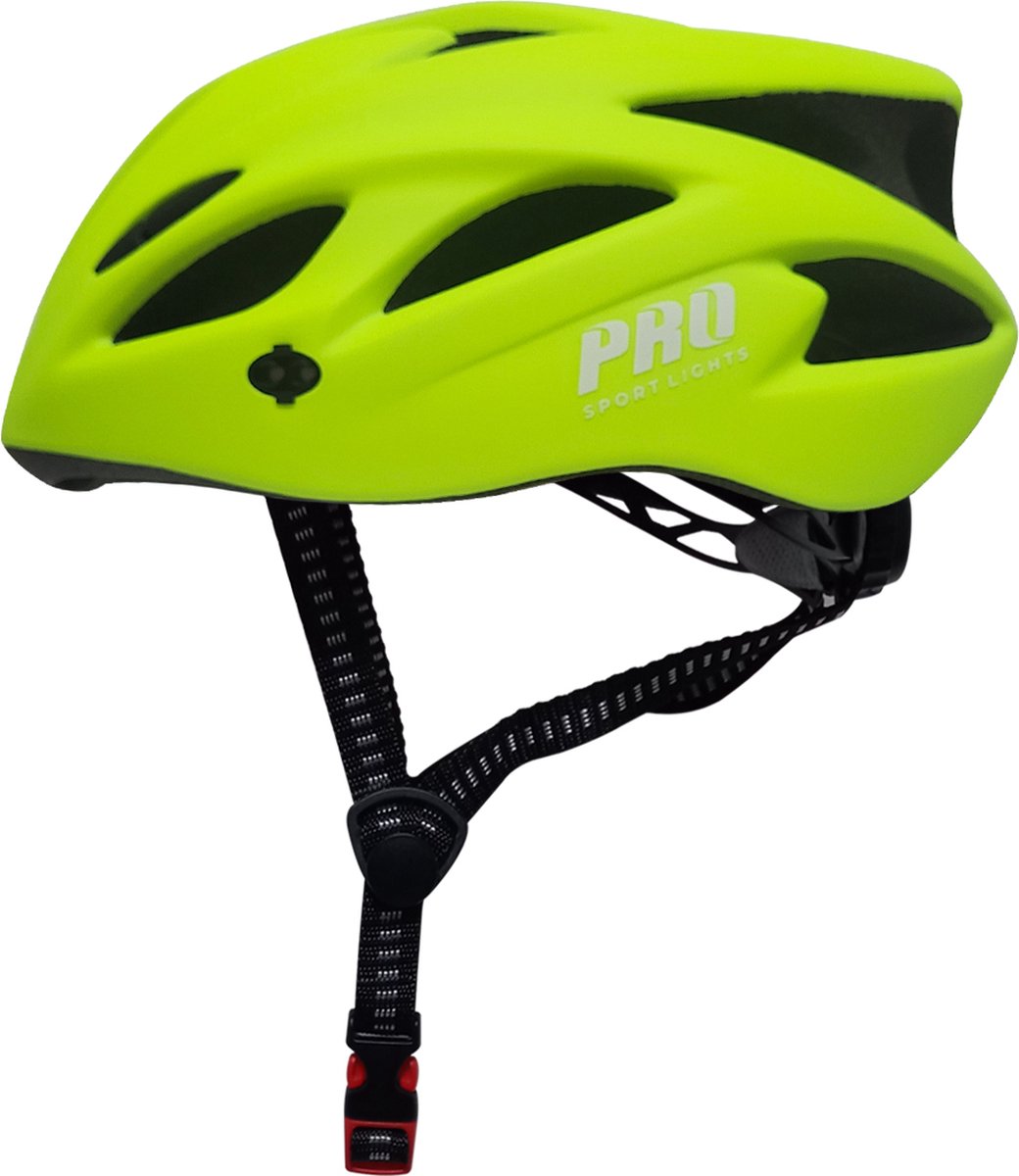 Casque de Cyclisme Homme/Femme VTT Route Jaune Flashy Large