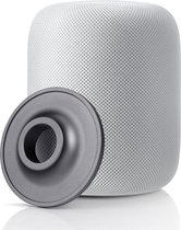 Case2go - Support adapté pour Apple HomePod - Support de haut-parleur antidérapant - Support en métal - Grijs