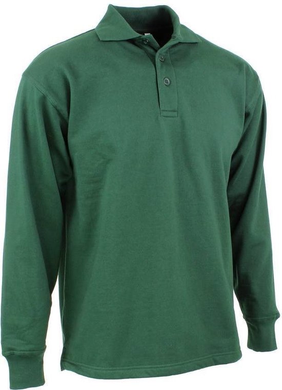 KREB Workwear® ERIK Polosweater FlessengroenS