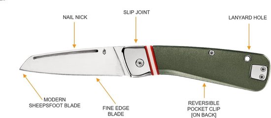 Couteau de poche - outdoor - randonnée - camping - couteau de poche de luxe