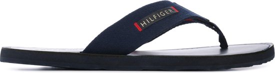 Tommy Hilfiger Mannen Slippers - Elevated sandal - Blauw - Maat 41 | bol.com