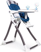 Chaise haute - chaise de salle à manger bébé - pliable - 48x68x94 cm - bleu