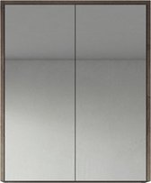 Badplaats Badkamerkast Cuba 60 x 16 x 70 cm - Bruin Eiken - Spiegelkast Badkamer