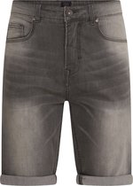 Mario Russo Denim Short Black Used - Maat M - Korte broek grijs