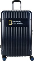 National Geographic Harde Koffer / Trolley / Reiskoffer - 76.5 cm (Large) - Transit - Zwart
