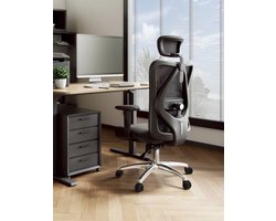 Ergonomische Bureaustoel - Office Chair - Verstelbaar - Volwassenen - Zwart - Zedar B600